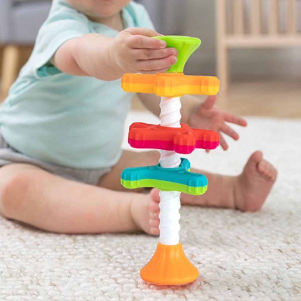 🧠 Fat Brain toys MiniSpinny Spinner Toy for Kids Unisex Boys Girls